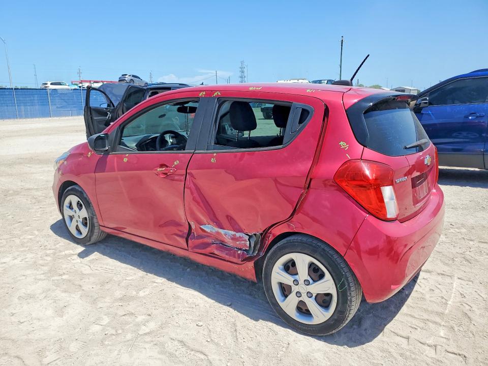 2020 Chevrolet VIN KL8CB6SA9LC428032 COPART salvage auction — SIDE, Fl - Cert Of Title Slvg Rebuildable, sold $1,150 on 2026-07-15 (photo 2)