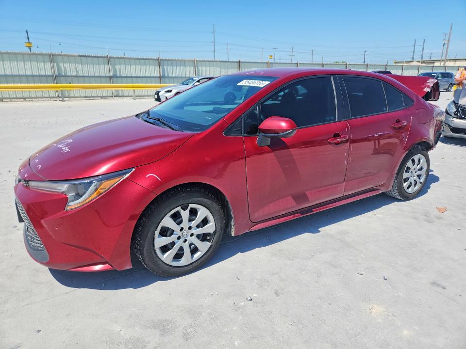 2022 Toyota Corolla VIN 5YFEPMAE8NP390345 COPART salvage auction — REAR END, Tx - Salvage Vehicle Title, sold $3,650 on 2026-07-17 (photo 1)