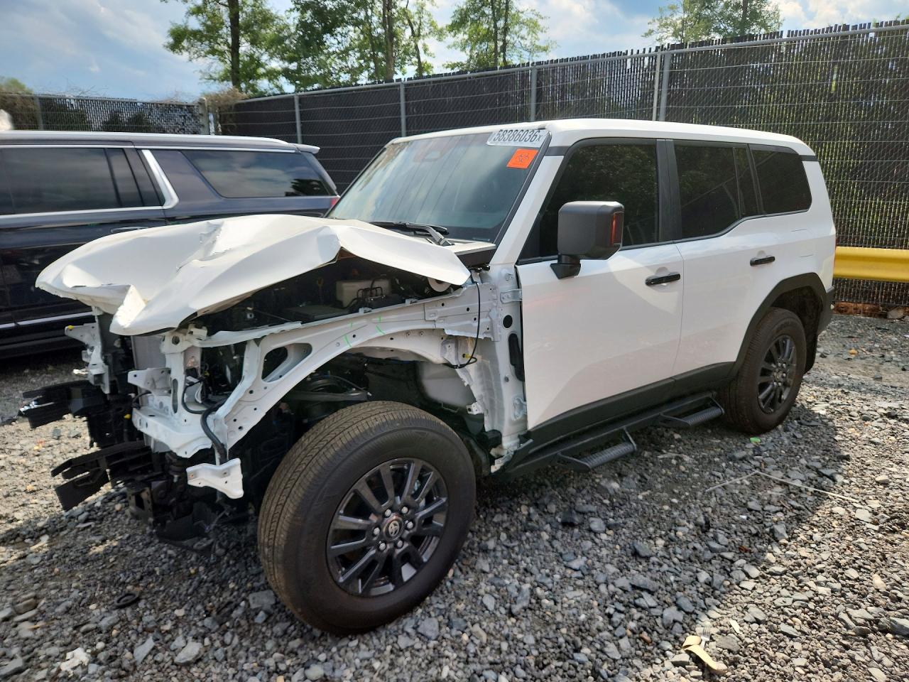 2025 Toyota Land Cruiser VIN JTEABFAJ1SK033892 — COPART salvage auction photo