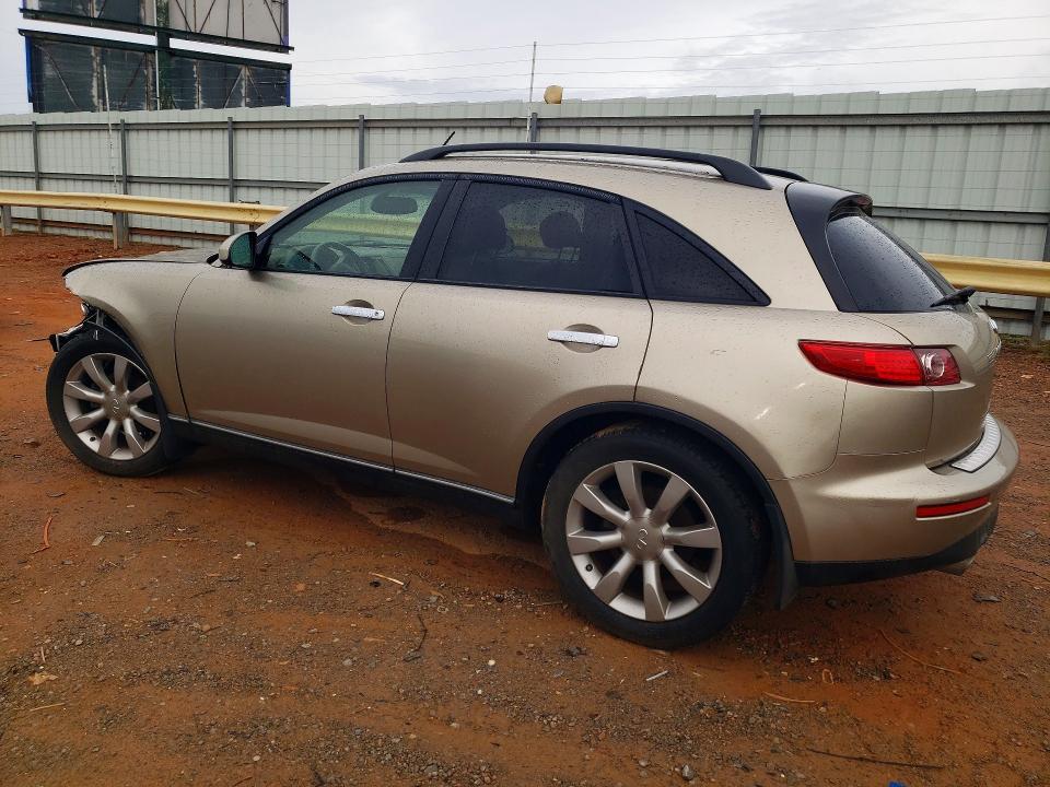 2003 Infiniti Fx35 VIN JNRAS08U43X101589 COPART salvage auction — FRONT END, VA - CERT OF TITLE - SALVAGE, sold $250 on 2026-07-10 (photo 2)