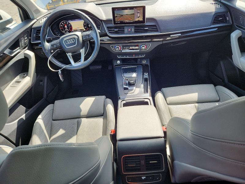2018 Audi Q5 VIN WA1CNAFY7J2185939 COPART salvage auction — HAIL, Mo - Salvage Certificate Of Title, sold $5,500 on 2026-07-29 (photo 8)
