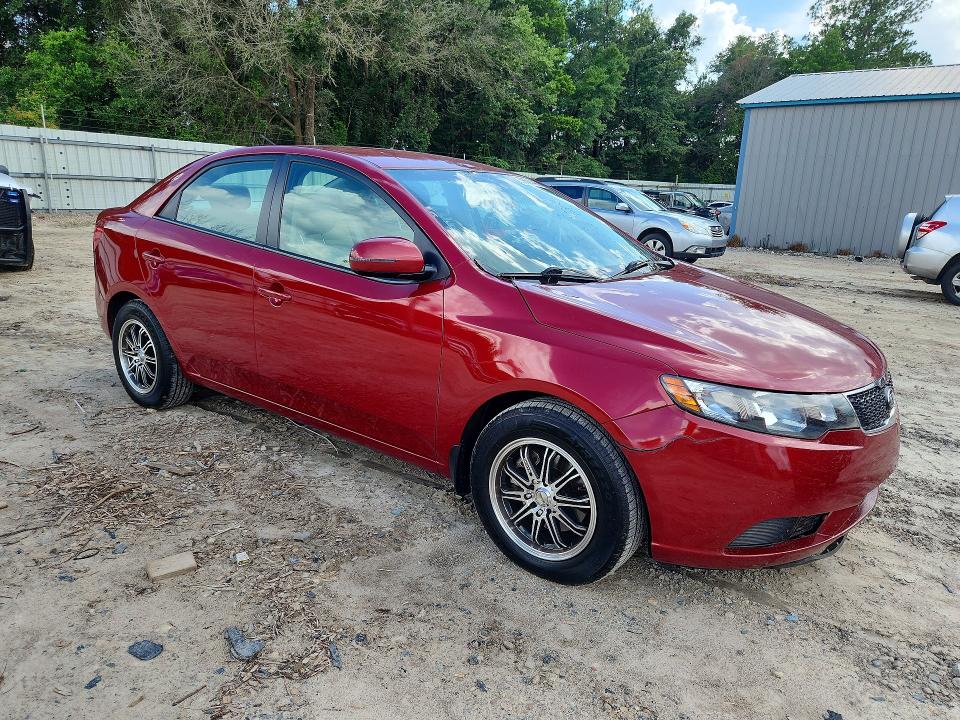 2012 Kia Forte VIN KNAFU4A20C5510133 COPART salvage auction — ROOF, FL - CERT OF TITLE SLVG REBUILDABLE, sold $900 on 2026-07-31 (photo 4)