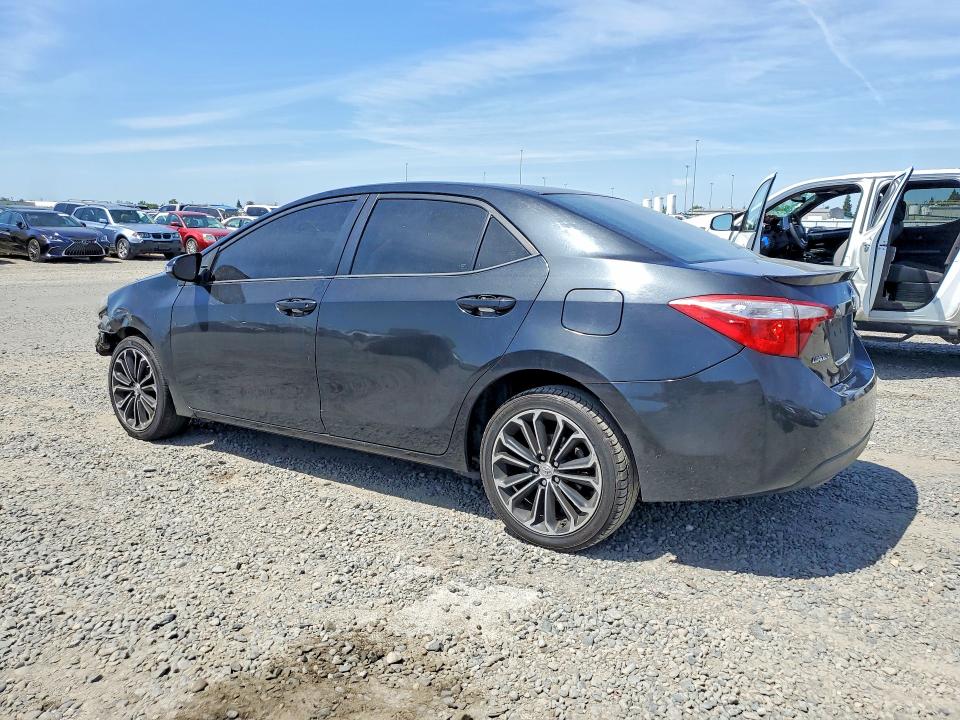 2016 Toyota Corolla VIN 5YFBURHE5GP484832 COPART salvage auction — FRONT END, Ca - Salvage Certificate, sold $3,150 on 2026-07-09 (photo 2)
