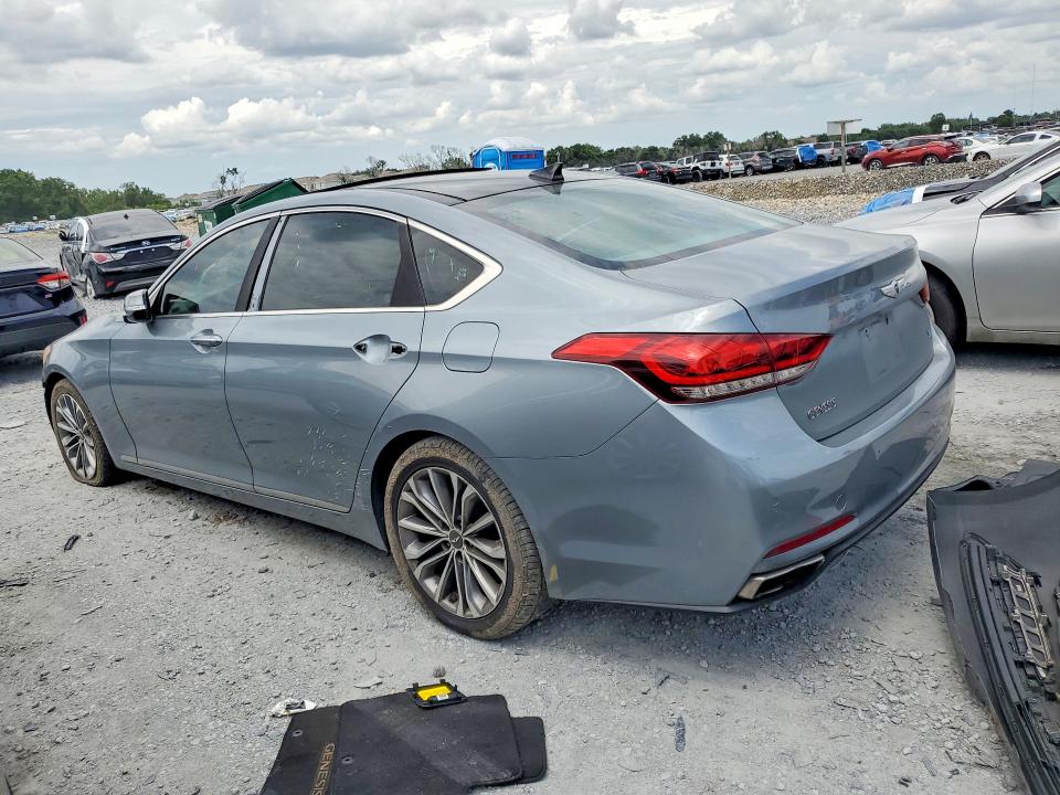 2015 Hyundai Genesis VIN KMHGN4JE7FU047671 COPART salvage auction — FRONT END, Fl - Certificate Of Title (P), sold $2,150 on 2026-07-08 (photo 2)