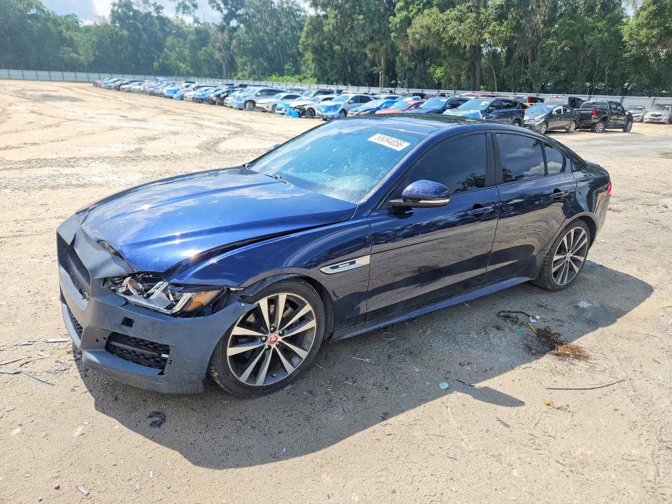 2018 Jaguar VIN SAJAF4FX8JCP25345 COPART salvage auction — FRONT END, Fl - Cert Of Title Slvg Rebuildable, sold $1,000 on 2026-07-28 (photo 1)
