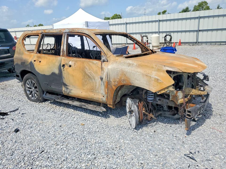 2018 Lexus Gx 460 VIN JTJJM7FX1J5182234 COPART salvage auction — BURN, LA - CERT OF TITLE-SALVAGE, sold $300 on 2026-07-27 (photo 4)