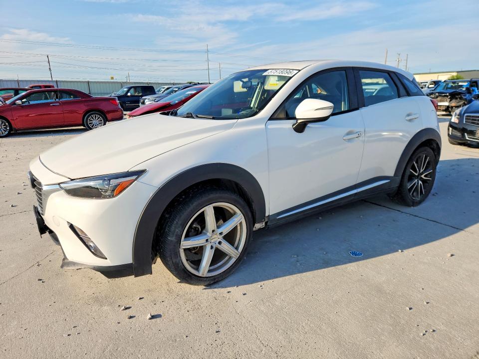 2017 Mazda Cx-3 VIN JM1DKDD78H0171505 COPART salvage auction — FRONT END, Tx - Salvage Vehicle Title, sold $3,300 on 2026-07-31 (photo 1)