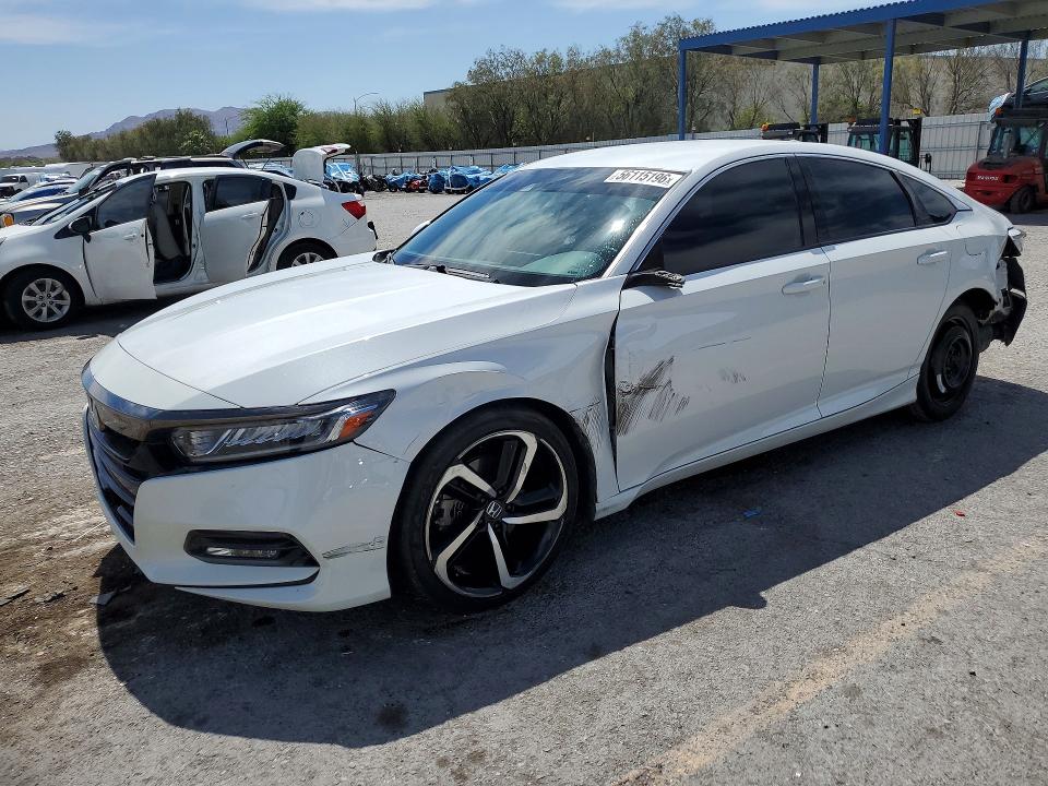 2020 Honda Accord VIN 1HGCV1F38LA044057 — COPART salvage auction photo