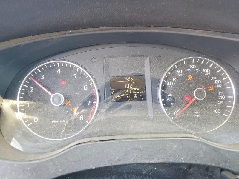 2014 Volkswagen VIN 3VWD17AJ6EM362219 COPART salvage auction — SIDE, Ca - Dis/Dlr/Exp Clean W/Salv Hist, sold $400 on 2026-08-03 (photo 9)