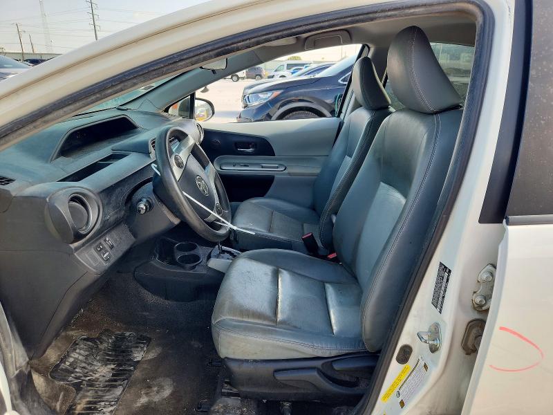 2012 Toyota Prius VIN JTDKDTB3XC1500106 COPART salvage auction — REAR END, Salvage Title, sold $175 on 2026-07-24 (photo 7)