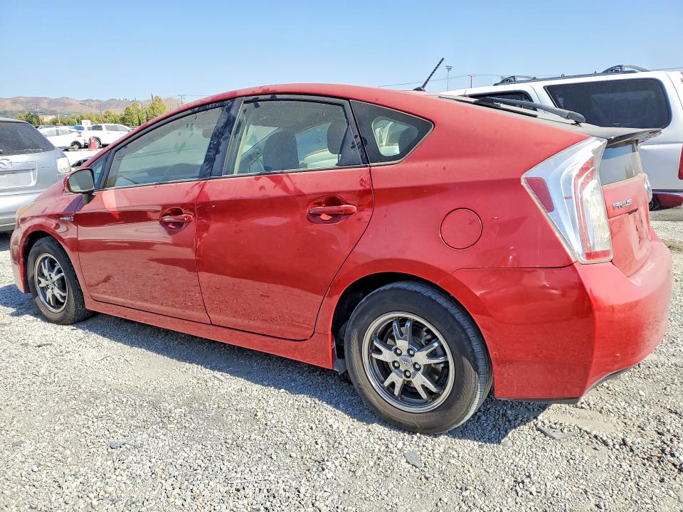 2012 Toyota Prius VIN JTDKN3DUXC1599643 COPART salvage auction — MECHANICAL, Ca - Dis/Dlr/Exp Only Clean Title, sold $5,500 on 2026-07-29 (photo 2)