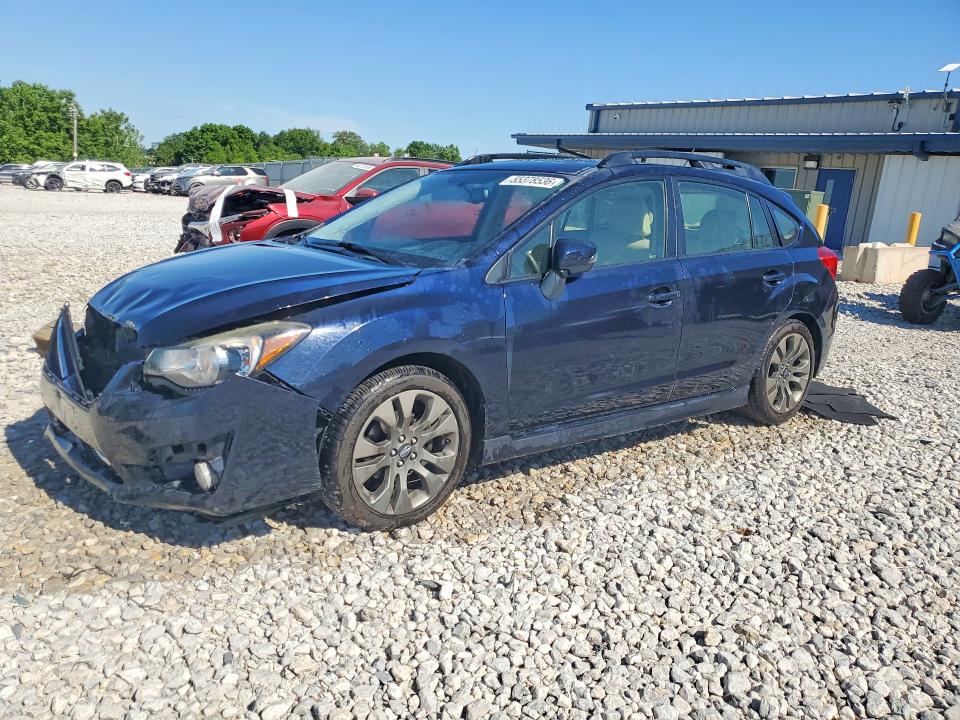 2015 Subaru VIN JF1GPAU64FH273943 COPART salvage auction — FRONT END, MI - CERT OF TITLE-SALVAGE VEHICLE, sold $1,300 on 2026-07-02 (photo 1)