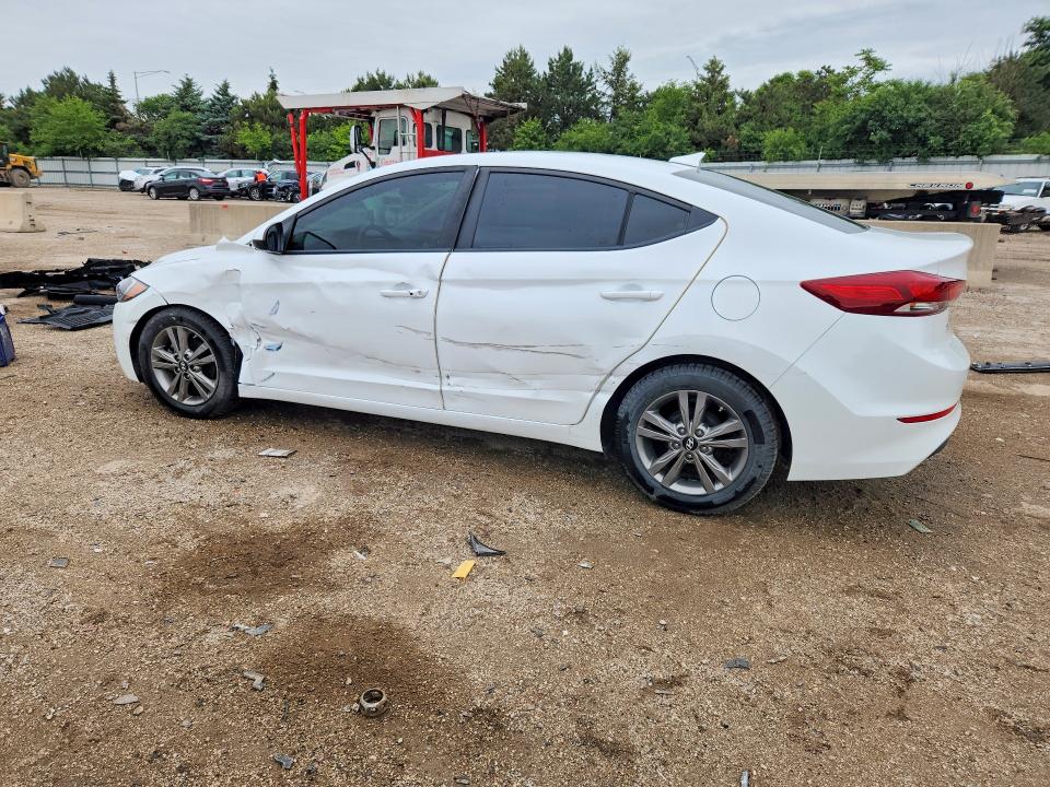 2017 Hyundai Elantra VIN 5NPD84LF3HH192286 COPART salvage auction — SIDE, IL - SALVAGE CERTIFICATE, sold $3,350 on 2026-07-09 (photo 2)