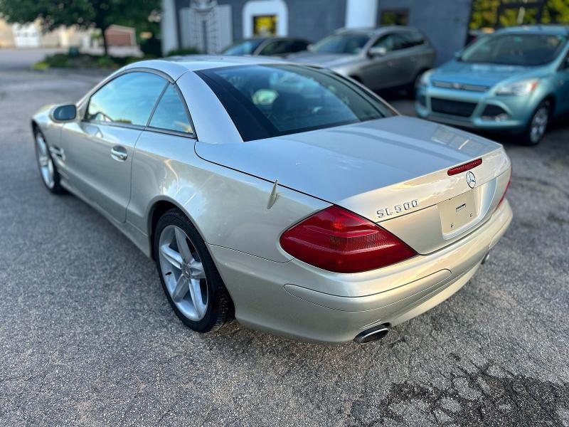 2003 Mercedes-benz Sl-klasse VIN WDBSK75FX3F009636 COPART salvage auction — NORMAL WEAR, Nh - Cert Of Title-Salvage (P), sold $1,500 on 2026-07-09 (photo 3)