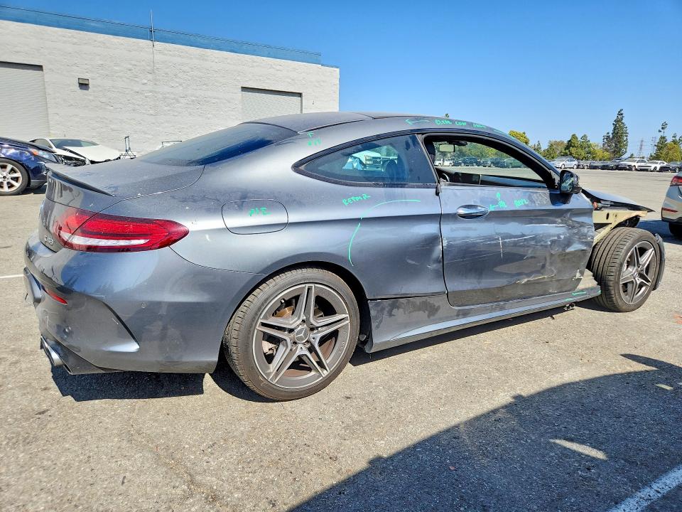 2019 Mercedes-benz C-klasse amg VIN WDDWJ6EB3KF834029 COPART salvage auction — SIDE, Ca - Salvage Certificate, sold $12,600 on 2026-08-18 (photo 3)