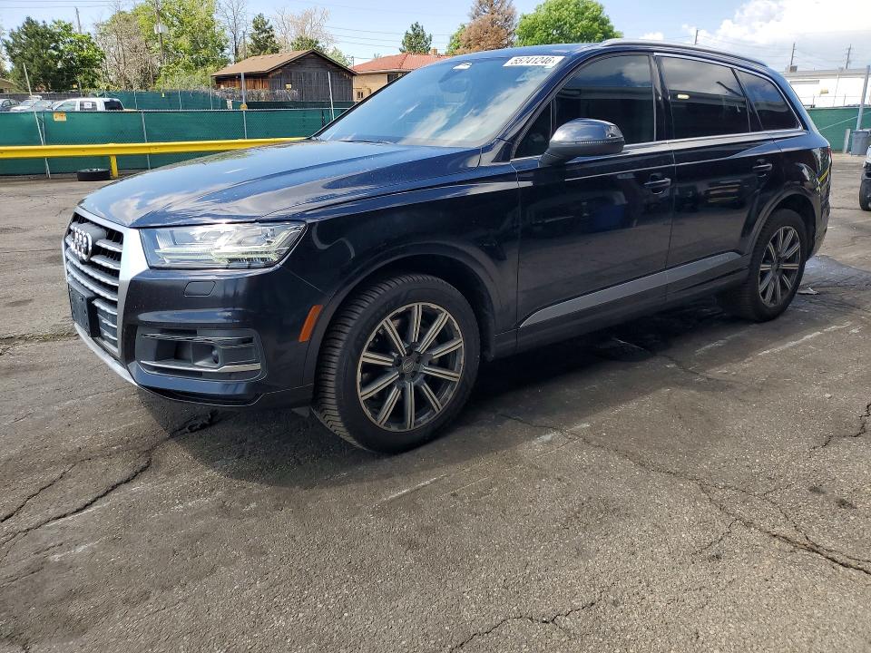 2017 Audi Q7 VIN WA1LAAF72HD024724 COPART salvage auction — FRONT END, Co - Dis/Dlr/Exp Only Clean Title (P), sold $7,500 on 2026-07-28 (photo 1)