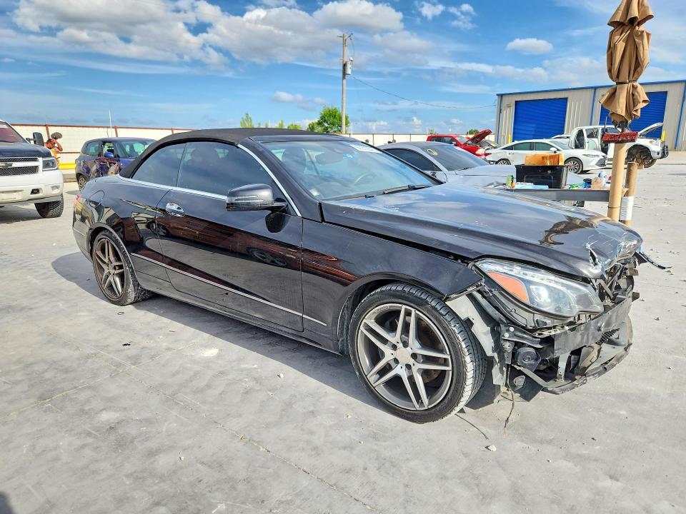 2015 Mercedes-benz E-klasse VIN WDDKK6FF4FF306941 COPART salvage auction — FRONT END, Tx - Salvage Vehicle Title, sold $3,100 on 2026-07-14 (photo 4)