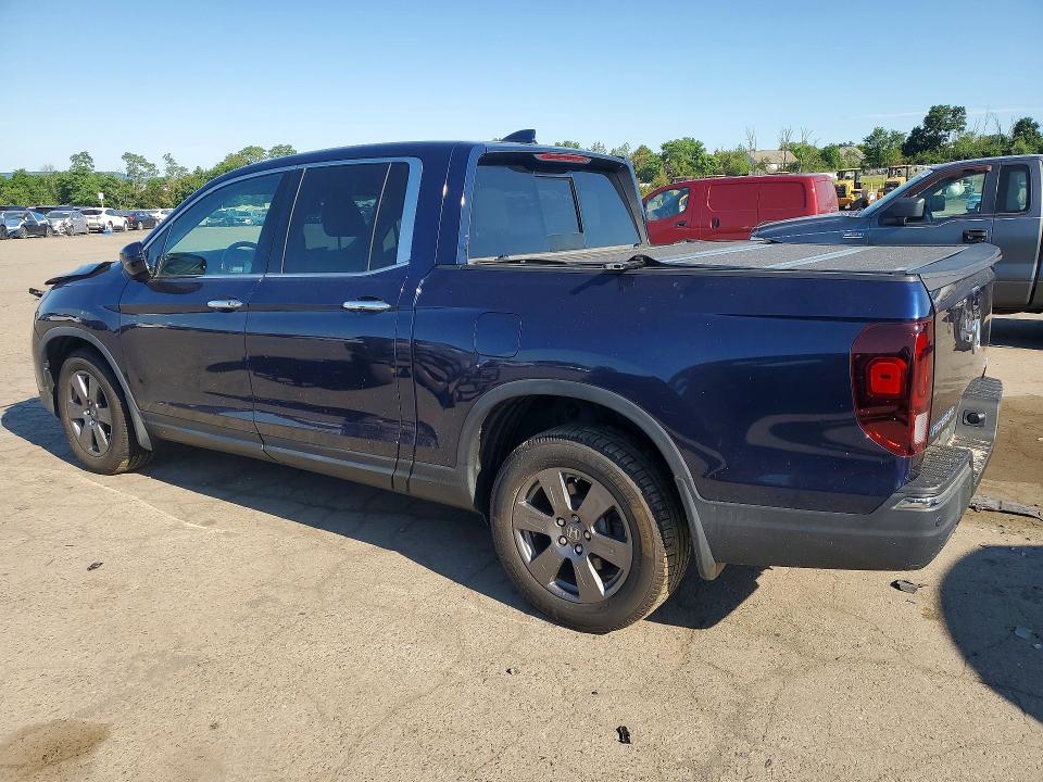 2020 Honda Ridgeline VIN 5FPYK3F79LB010459 COPART salvage auction — FRONT END, Pa - Certificate Of Salvage, sold $4,200 on 2026-07-02 (photo 2)