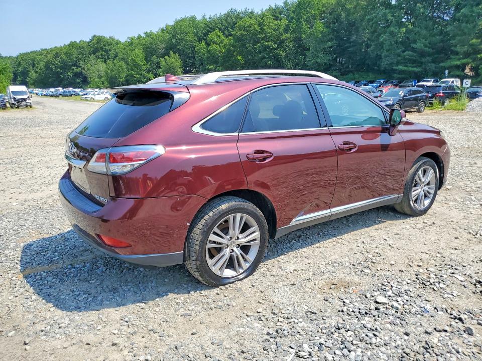 2015 Lexus Rx VIN 2T2BK1BA5FC265313 COPART salvage auction — MINOR DENT/SCRATCHES, Va - Certificate Of Title, sold $7,500 on 2026-07-29 (photo 3)