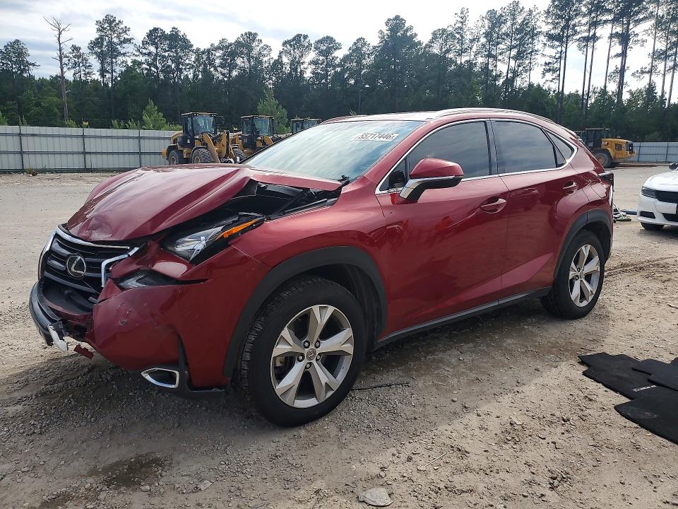 2017 Lexus VIN JTJYARBZ8H2065742 COPART salvage auction — FRONT END, Sc - Cert Of Title-Salvage, sold $5,700 on 2026-07-13 (photo 1)