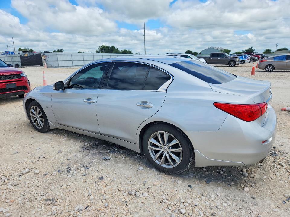 2016 Infiniti Q50 VIN JN1CV7AP5GM201692 COPART salvage auction — SIDE, Tx - Salvage Vehicle Title, sold $90 on 2026-07-16 (photo 2)