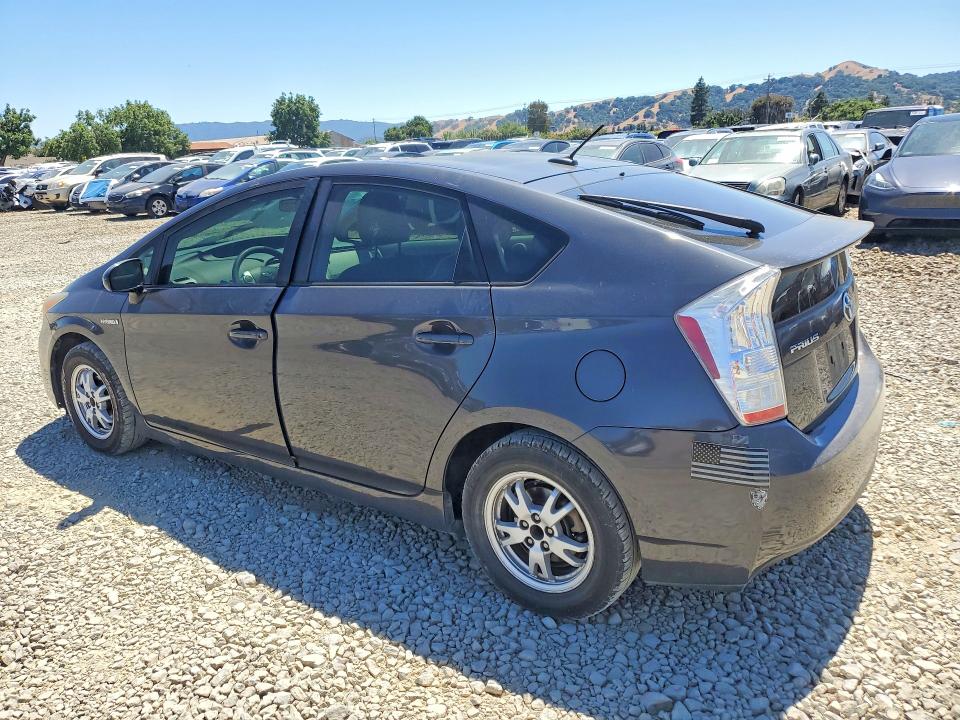 2010 Toyota Prius VIN JTDKN3DU6A5110287 COPART salvage auction — VANDALISM, Ca - Salvage Certificate, sold $2,000 on 2026-07-07 (photo 2)