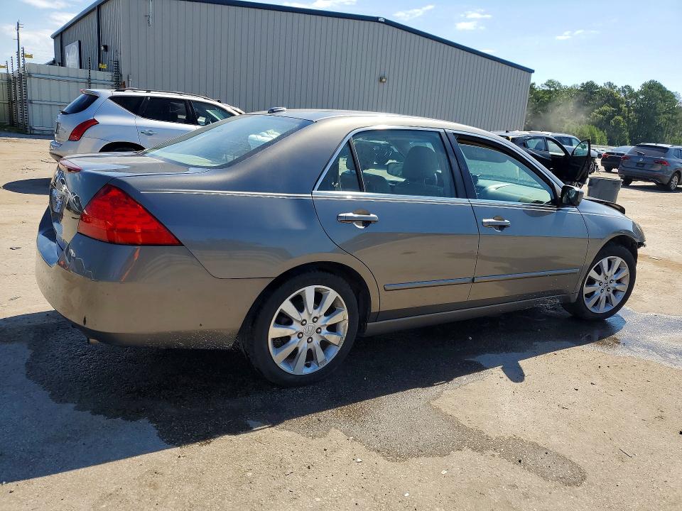 2007 Honda Accord VIN 1HGCM66567A055601 COPART salvage auction — FRONT END, Sc - Cert Of Title-Salvage, sold $1,100 on 2026-07-27 (photo 3)