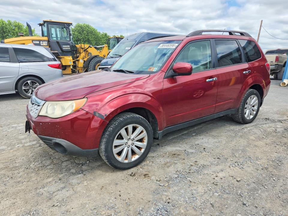 2011 Subaru Forester VIN JF2SHADC2BH730817 COPART salvage auction — MINOR DENT/SCRATCHES, Wv - Non Public Clean Title, sold $400 on 2026-07-10 (photo 1)