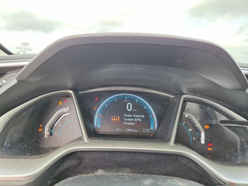 2016 Honda Civic VIN 19XFC2F77GE054110 COPART salvage auction — SIDE, TX - CERTIFICATE OF TITLE (P), sold $2,150 on 2026-07-02 (photo 9)