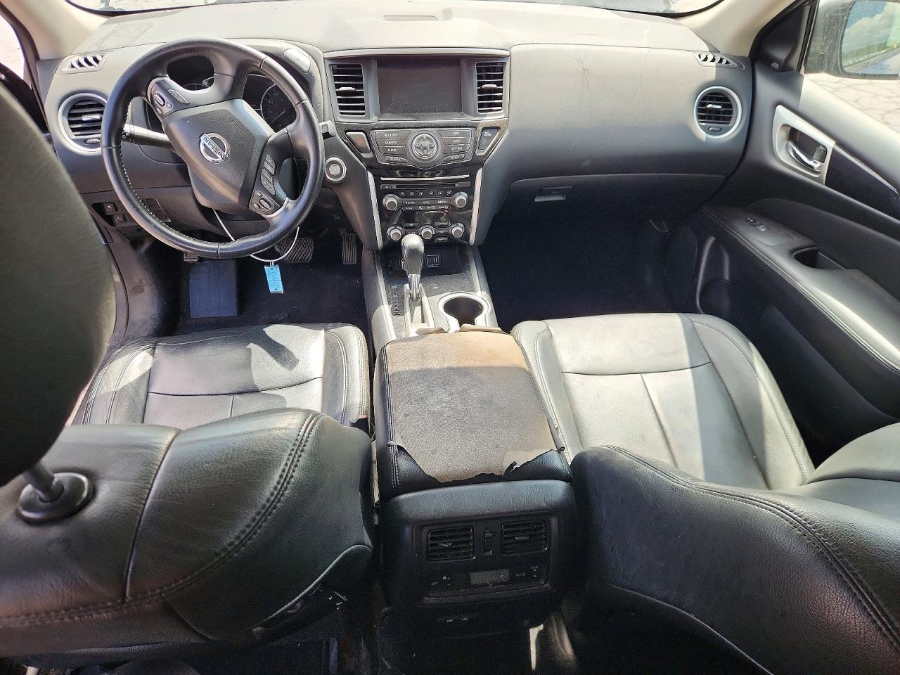 2019 Nissan Pathfinder VIN 5N1DR2MN8KC627566 COPART salvage auction — Front End, MS - CERTIFICATE OF TITLE, sold $2,400 on 2026-07-09 (photo 8)