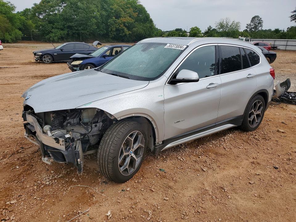 2018 BMW X1 VIN WBXHT3C36J5F90135 COPART salvage auction — FRONT END, Nc - Salvage Certificate Of Title, sold $3,650 on 2026-08-03 (photo 1)