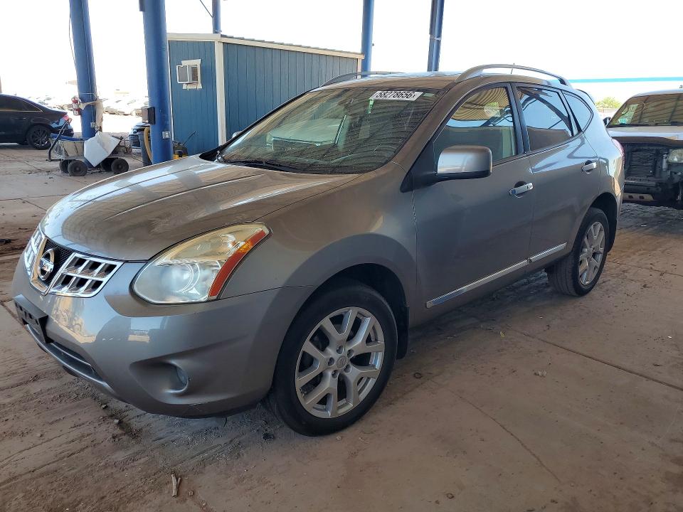 2011 Nissan Rogue sport VIN JN8AS5MV4BW684296 COPART salvage auction — FRONT END, Az - Cert Of Title - Salvage, sold $1,350 on 2026-07-16 (photo 1)