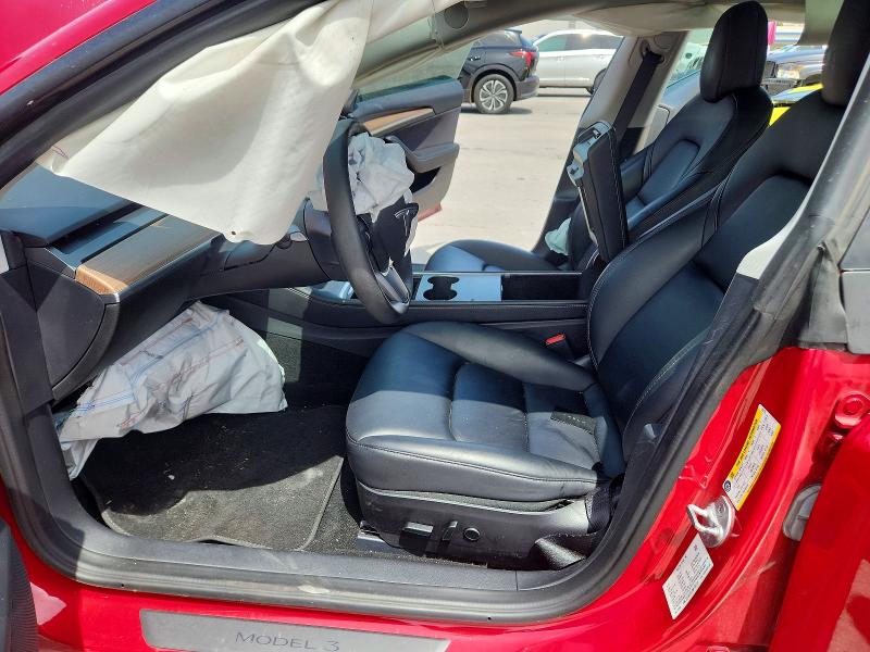 2022 Tesla Model 3 VIN 5YJ3E1EA3NF103170 COPART salvage auction — REAR END, La - Cert Of Title-Salvage, sold $1,800 on 2026-07-08 (photo 7)