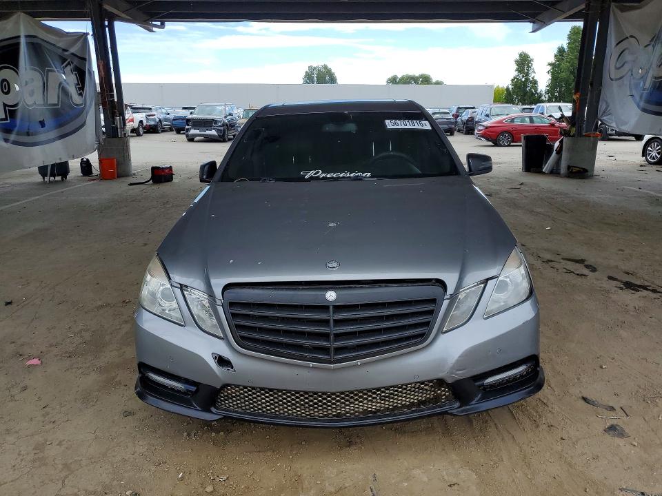 2011 Mercedes-benz E-class VIN WDDHF7CB8BA316918 COPART salvage auction — FRONT END, Ca - Dlr/Dis/Exp Only Salvage Title, sold $950 on 2026-07-09 (photo 5)