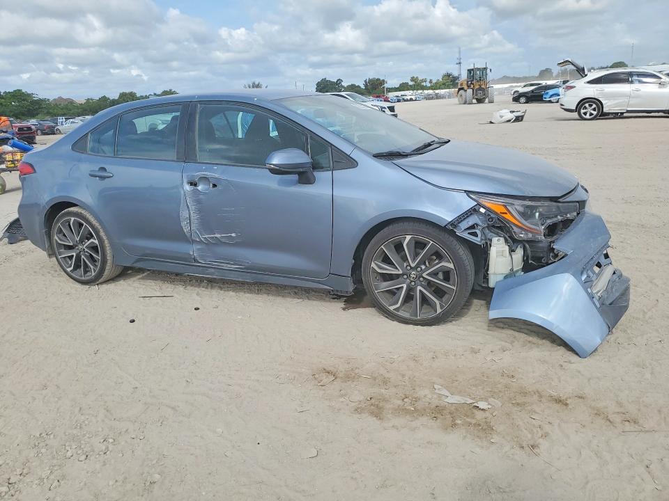 2020 Toyota Corolla VIN 5YFS4RCEXLP049290 COPART salvage auction — FRONT END, Fl - Cert Of Title Slvg Rebuildable, sold $6,500 on 2026-07-07 (photo 4)