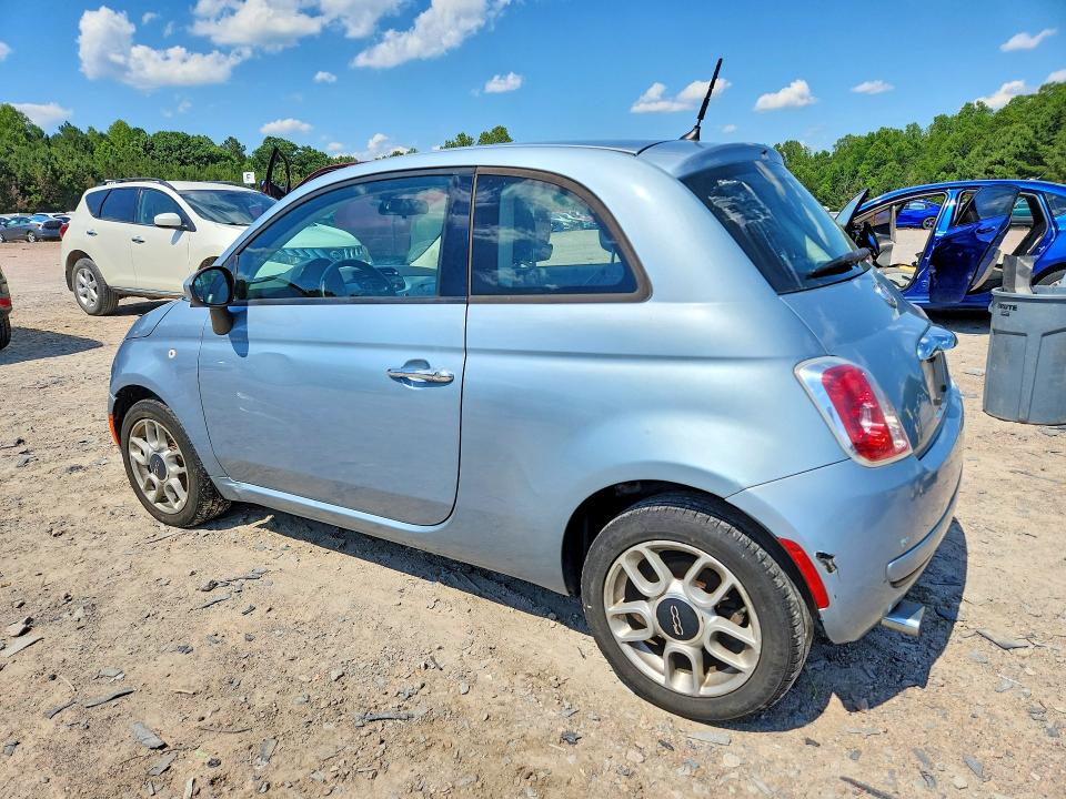 2015 Fiat VIN 3C3CFFAR3FT667348 COPART salvage auction — FRONT END, Va - Certificate Of Title (P), sold $3,300 on 2026-07-08 (photo 2)