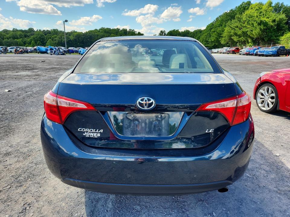 2017 Toyota Corolla VIN 2T1BURHE2HC925687 COPART salvage auction — FRONT END, Pa - Certificate Of Salvage, sold $3,200 on 2026-07-02 (photo 6)