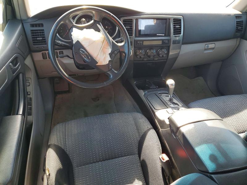 2007 Toyota 4runner VIN JTEBU14R170123467 COPART salvage auction — FRONT END, Ca - Salvage Certificate, sold $7,100 on 2026-07-31 (photo 8)