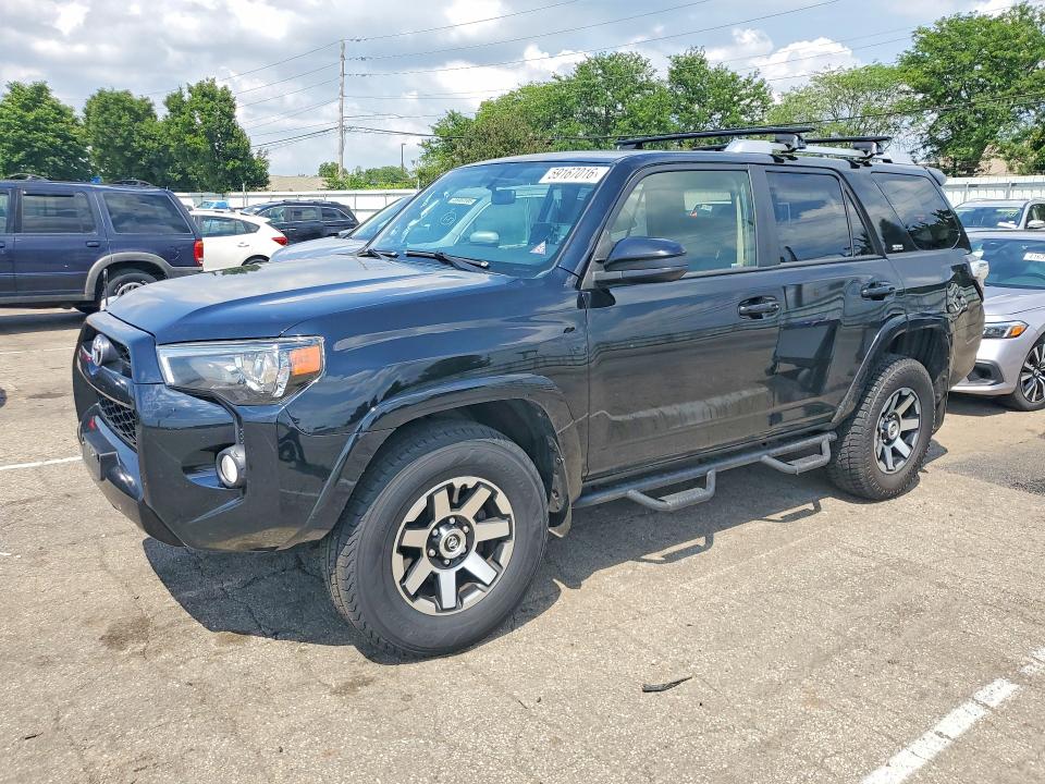 2017 Toyota 4runner VIN JTEBU5JR5H5447487 COPART salvage auction — WATER/FLOOD, Oh - Cert Of Title-Salvage, sold $12,400 on 2026-07-08 (photo 1)