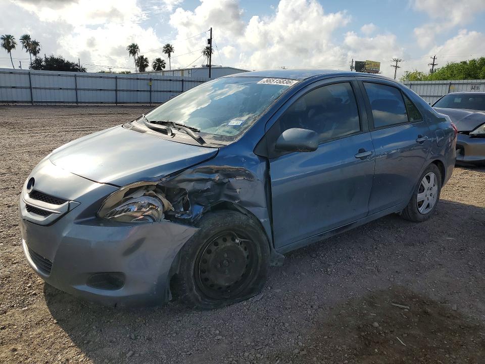 2008 Toyota Yaris VIN JTDBT923381277209 COPART salvage auction — FRONT END, Tx - Salvage Vehicle Title, sold $1,250 on 2026-07-22 (photo 1)