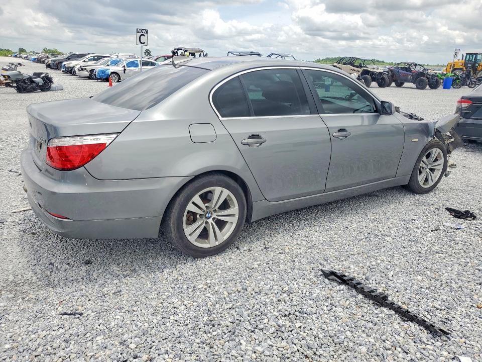 2010 BMW 5 series VIN WBANU5C52AC124489 COPART salvage auction — FRONT END, LA - CERT OF TITLE-SALVAGE, sold $100 on 2026-07-27 (photo 3)