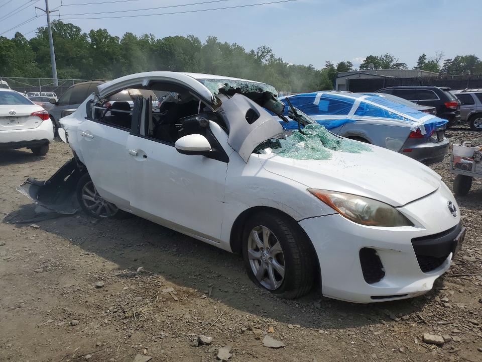 2012 Mazda 3 VIN JM1BL1V80C1567263 COPART salvage auction — REAR END, Md - Cert Of Salvage > 75% Damage, sold $225 on 2026-07-17 (photo 4)