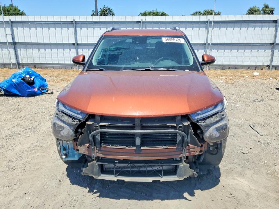 2021 Chevrolet Trailblazer VIN KL79MPS2XMB100651 COPART salvage auction — FRONT END, Ca - Salvage Certificate, sold $3,150 on 2026-07-09 (photo 5)