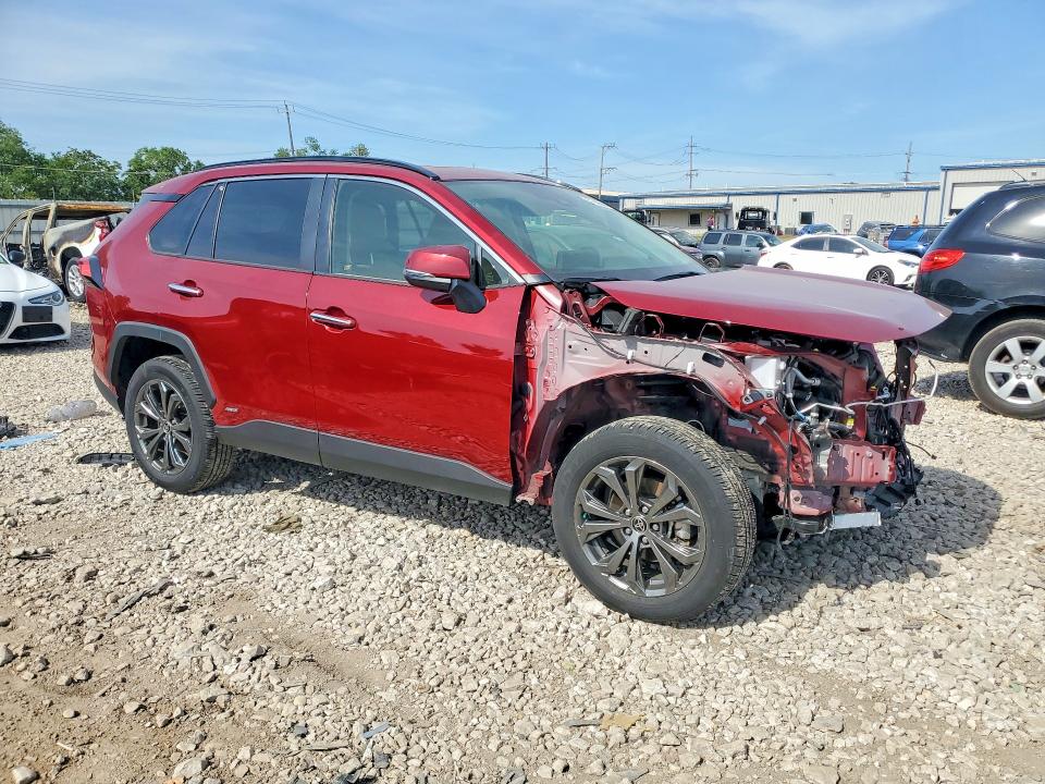 2025 Toyota Rav 4 VIN JTMD6RFV8SD158184 COPART salvage auction — FRONT END, Il - Salvage Certificate, sold $13,400 on 2026-07-08 (photo 4)