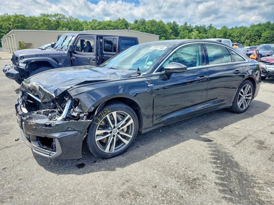2019 Audi A6 VIN WAUL2AF24KN107223 COPART salvage auction — FRONT END, RI - SALVAGE CERTIFICATE OF TITLE, sold $3,450 on 2026-07-30 (photo 1)