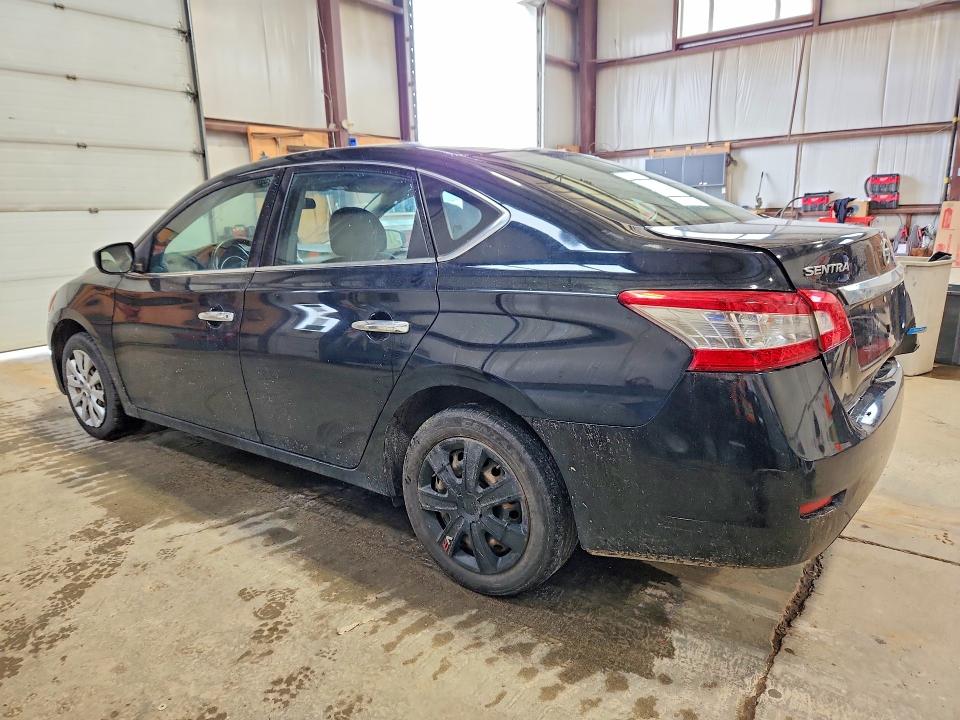 2015 Nissan Sentra VIN 3N1AB7APXFL637737 COPART salvage auction — REAR END, Ab - Bos - Salvage, sold $850 on 2026-07-02 (photo 2)