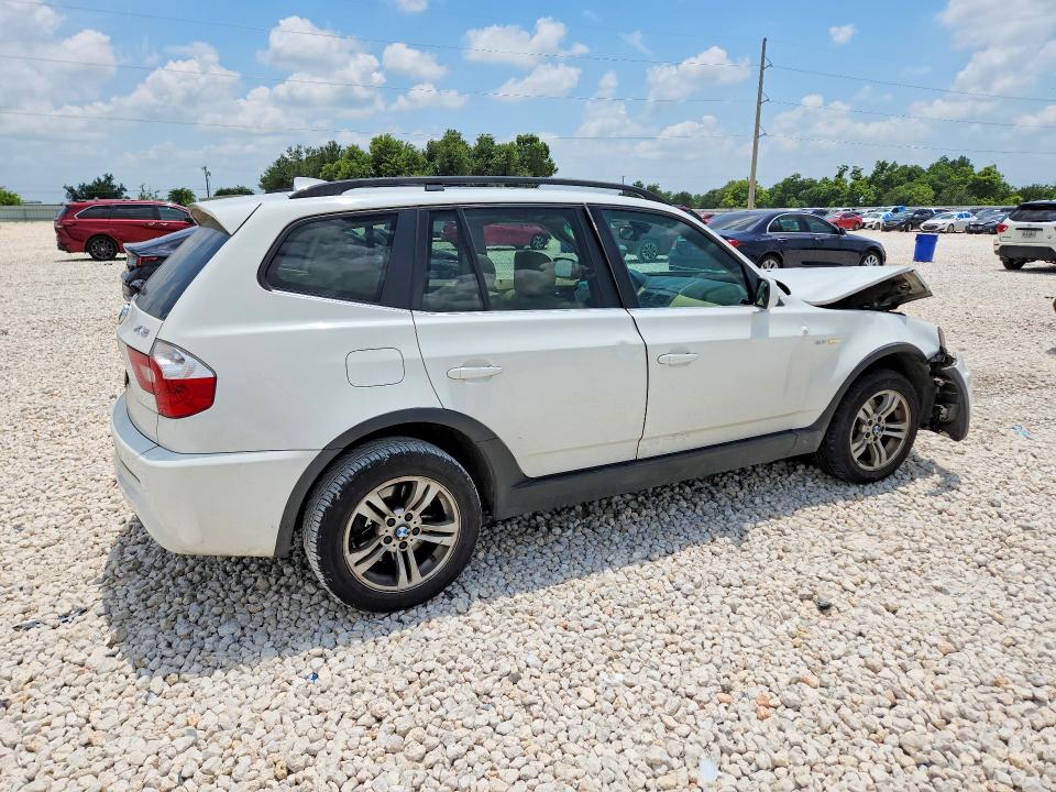 2006 BMW X3 VIN WBXPA93486WG75282 COPART salvage auction — FRONT END, Tx - Salvage Vehicle Title, sold $300 on 2026-07-02 (photo 3)