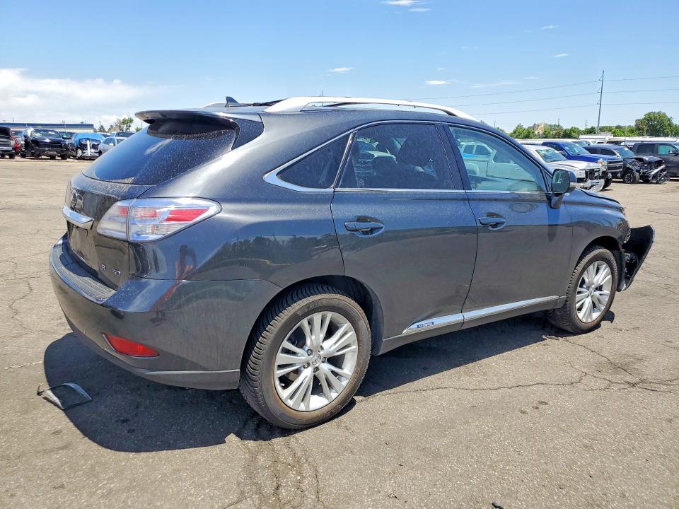 2010 Lexus Rx 450h VIN JTJBC1BA4A2400948 COPART salvage auction — FRONT END, Co - Public - Salvage Title, sold $3,400 on 2026-07-07 (photo 3)