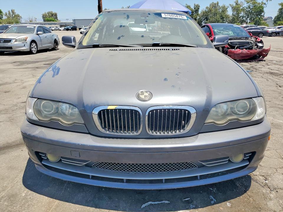 2002 BMW 3 series VIN WBABN53452PH00273 COPART salvage auction — REAR END, Ca - Salvage Certificate, sold $400 on 2026-07-02 (photo 5)