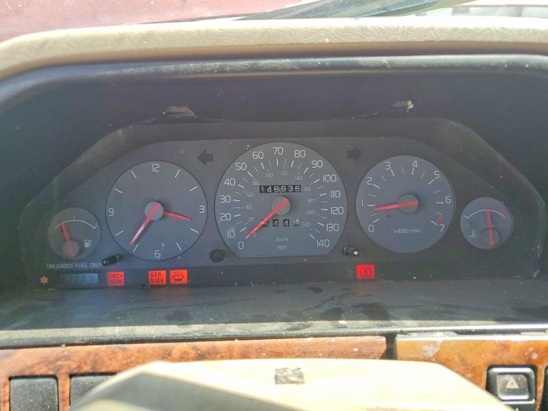 1997 Volvo 960 VIN YV1KW9609V1044609 COPART salvage auction — MECHANICAL, Ut - Cert Of Title-Rebuilt/Restored, sold $225 on 2026-07-20 (photo 9)